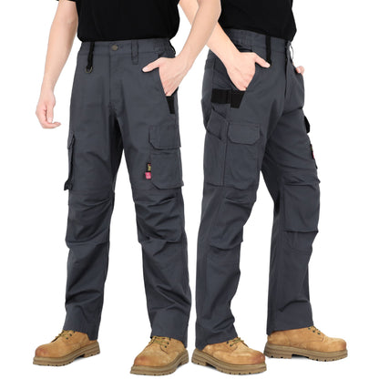 6OZ Lightweight Rip stop FR Stretch Cargo Reinforced Work Carpenter Pants-8528