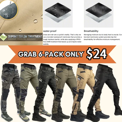 🛡️Kinetic Tactical Waterproof Pants – Outdoor & Work Functionality